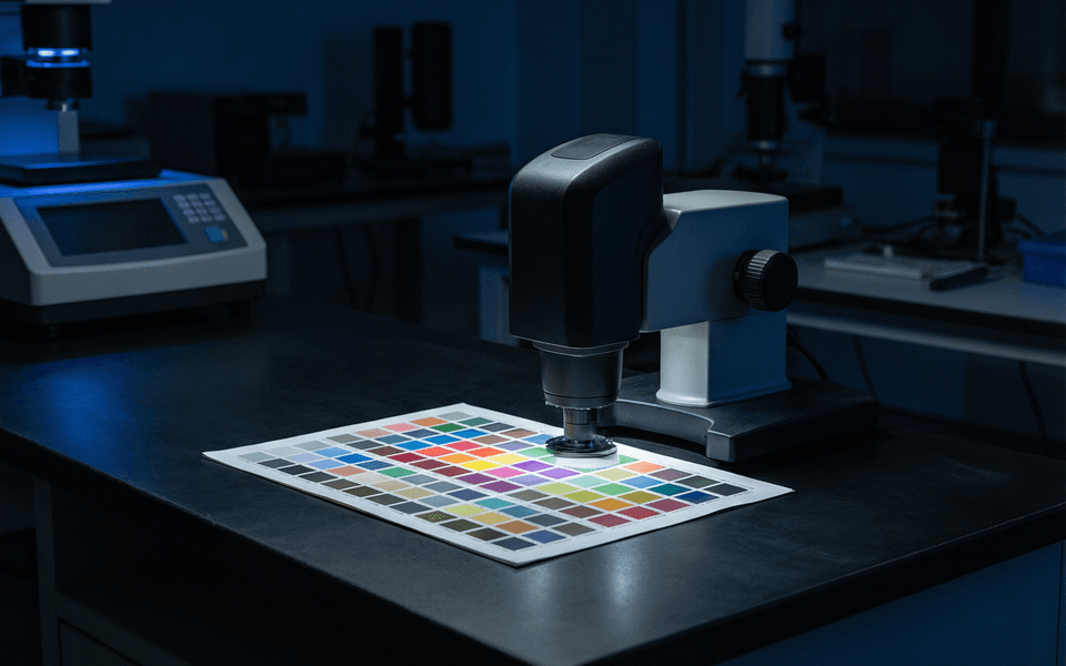 How a Color Lab Keeps Your Brand Color Identical Across 10 Media