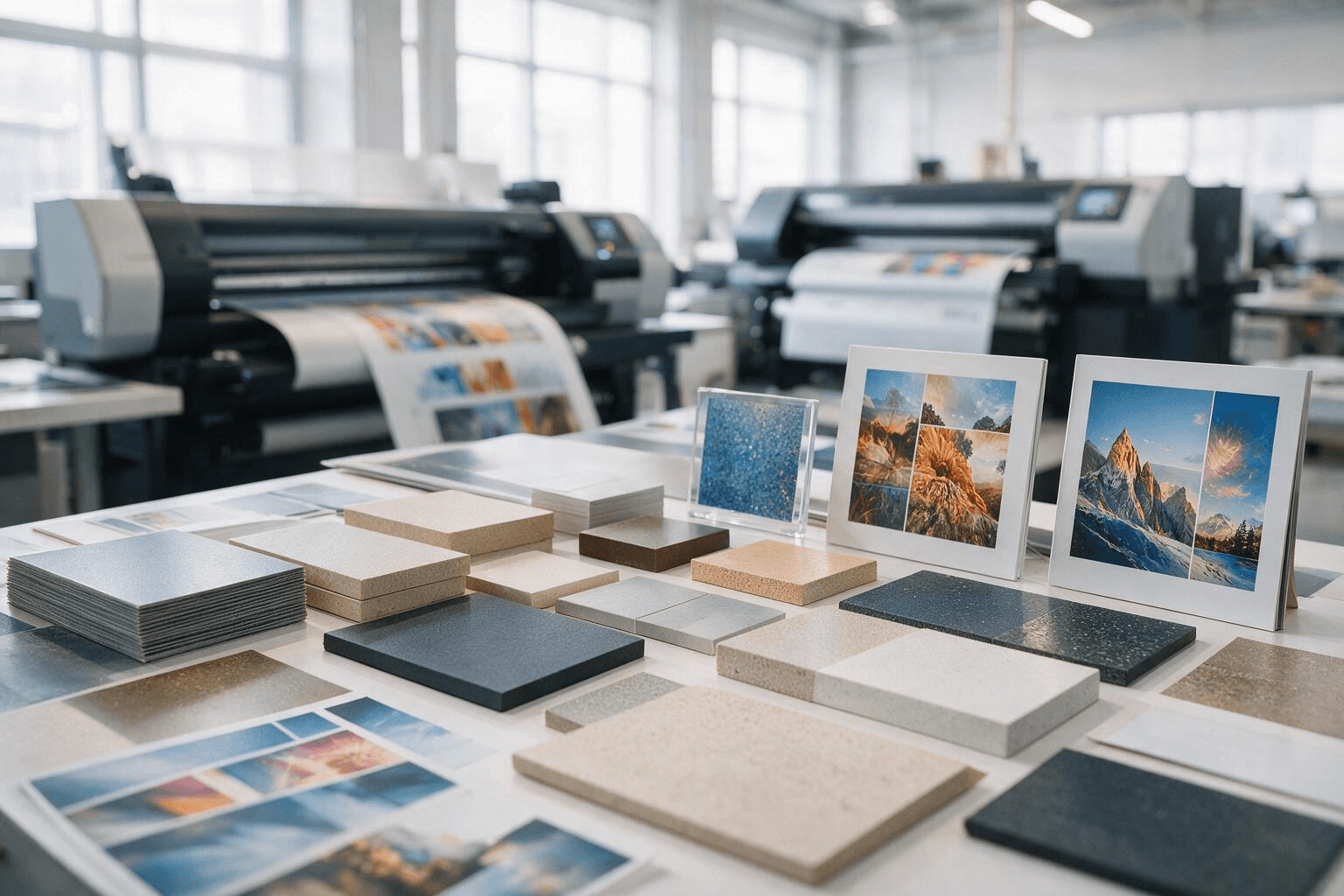 Foam Board vs PVC vs ACM vs Acrylic: Rigid Substrate Guide